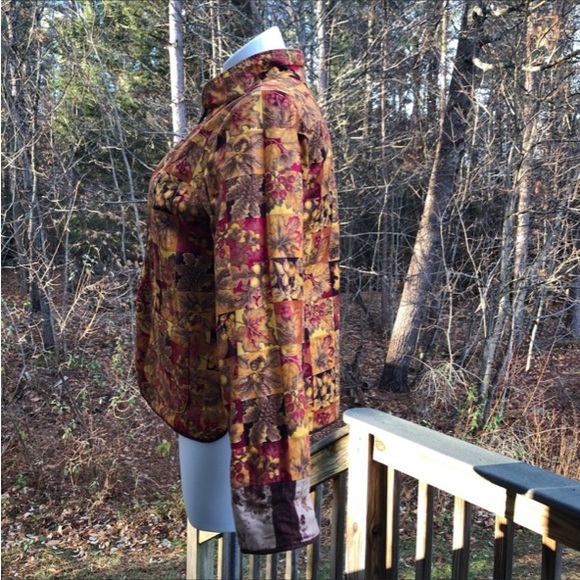 Handmade quilted reversible jacket size - Picture 8 of 9